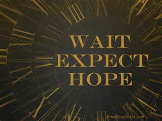 wait hope expect