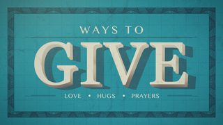 ways to give